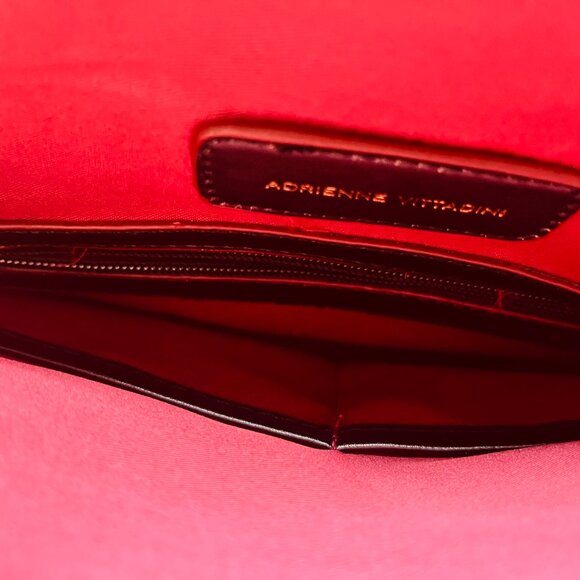 Genuine Leather Black Bag by Adrienne Vittadini - Picture 8 of 14